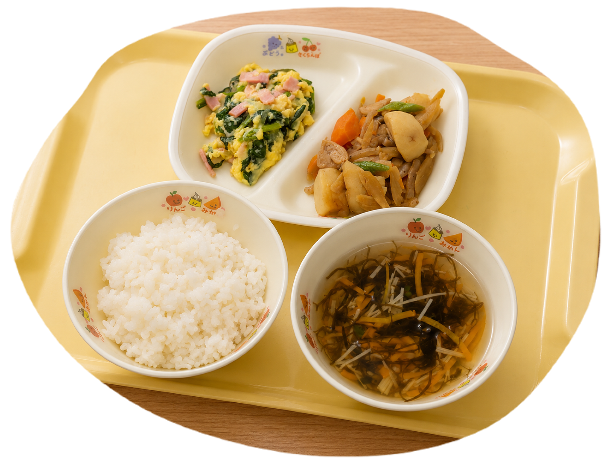 配膳給食のイメージ
