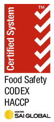 Intertek SAI Global Food Safety CODEX HACCP認証マーク